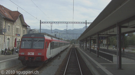 Vista dalla cabina - SOB RBDe 566